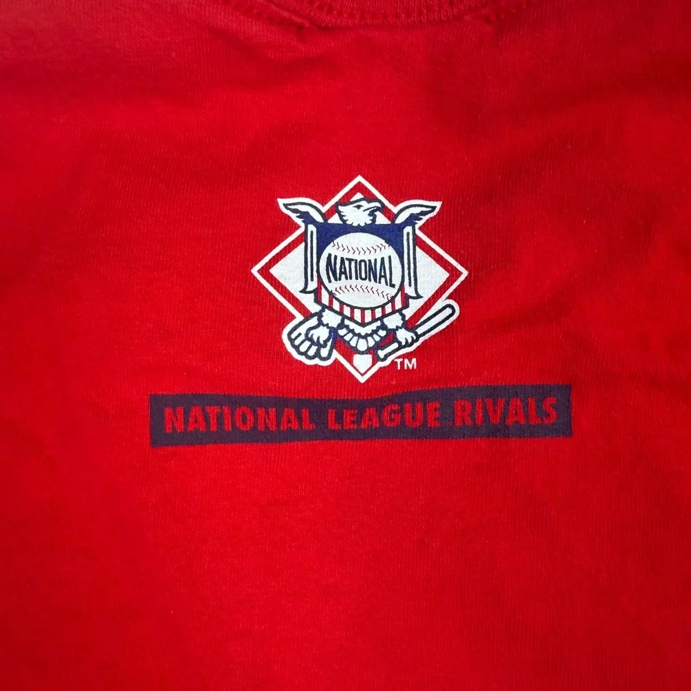 Vintage Nike St Louis Cardinals Kick Chicago Butt T-Shirt Mens Medium Red 2006